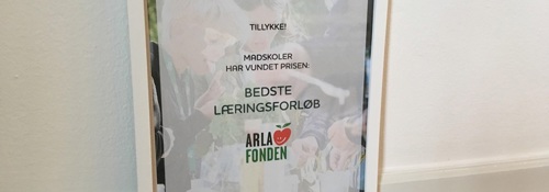 Madskoler vinder pris ved Generation Food Award 2018