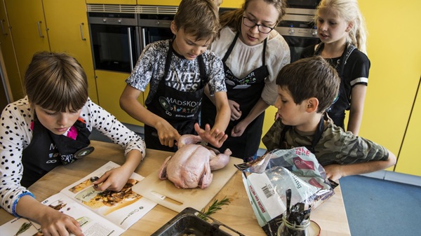 Madskoler hæver familiens gastronomiske niveau