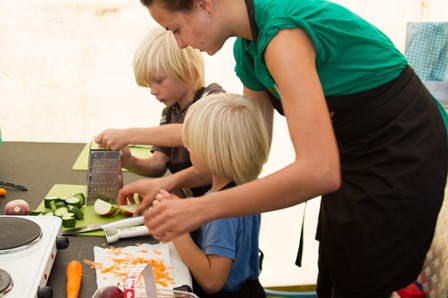 Madskoler får børn til at lave mad
