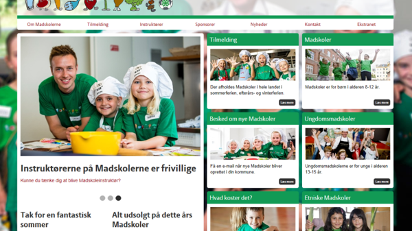Madskolerne har fået ny hjemmeside