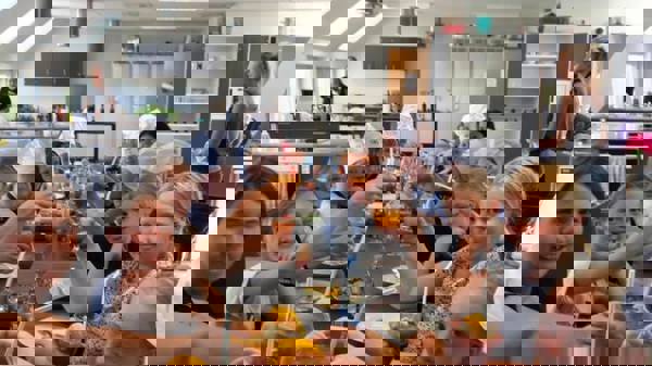 Billeder fra Madskolen på Holmegaardsskolen